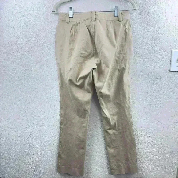 Lauren Ralph Lauren Petite Straight Leg Khaki Pants Women’s Size 4P - Picture 4 of 6